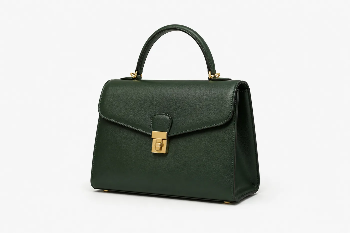 Heritage leather handbag, Lot 006